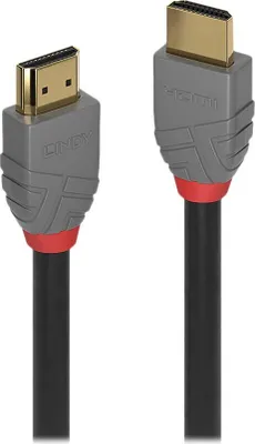 Produktbild von LINDY HDMI Kabel Ultra High Speed 0,5m, Anthra Line