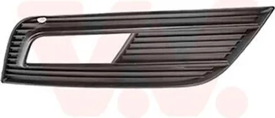 Produktbild von VAN WEZEL Lüftungsgitter Grill Stoßfänger für AUDI A4 Avant (8K5, B8) mit Loch/Löchern für Nebellampen