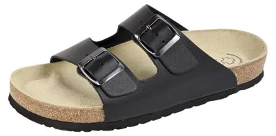 Produktbild von Wörishofer Weeger-Bio-Pantolette schwarz Gr. 40