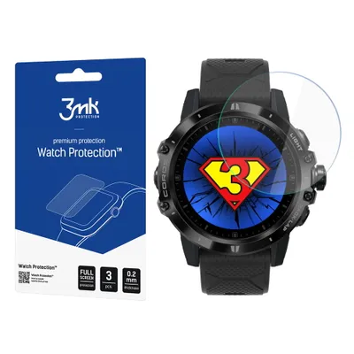 Produktbild von 3mk Display Hybridglas Watch Protection für Coros Vertix 0,2mm (3 Stück)
