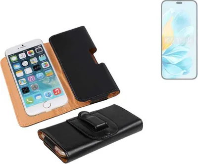 Produktbild von K-S-Trade Schützhülle Handyhülle kompatibel mit Honor 200 Lite Holster Gürtel Tasche Schutzhülle Handy-Tasche Smartphone Case Seitentasche