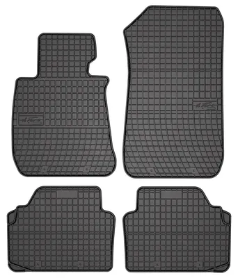 Obrázek produktu pro Gumové autokoberce pro na míru pro BMW 3 E91 (2004-2011, kombi, touring) černé, sada 4 ks, s úchyty