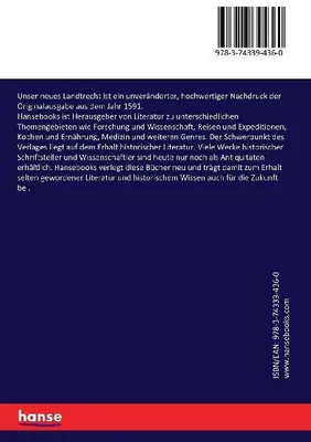Produktbild von Unser neues Landtrecht