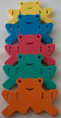 Produktbild von Auftriebshilfe  Schwimmhilfe Schwimmspass Frosch 390x300x38mm Grün