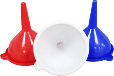 Produktbild von Trichter 10cm Kunststoff farbig