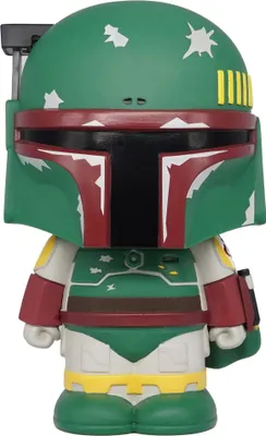 Zdjęcie produktu dla Pudełko na pieniądze Star Wars Boba Fett 20 cm