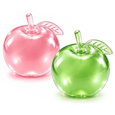Produktbild von Apfel Stressball 2er Pack, Anti Stress Spielzeug zum Drücken und Kneten, langlebiger TPR Squishy Ball für Büro, Lernen und unterwegs