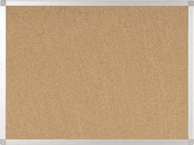 Produktbild von Bi-Office Korktafel AYDA, Aluminiumrahmen, 600 x 450 mm