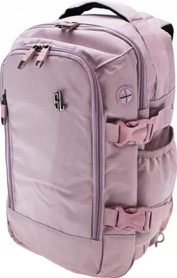 Obrázek produktu pro Lehký růžový příruční batoh do letadla