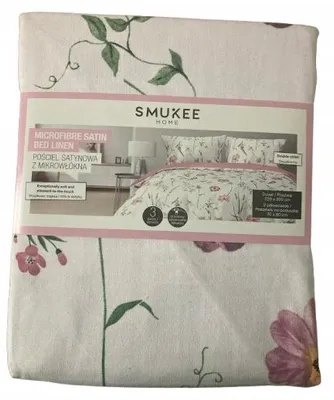 Produktbild von Smukee Mikrofaser Satin Bettwäsche-Set 220x200 cm