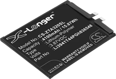 Produktbild von TECHTEK Akku Kompatibel mit [ZTE] A2322, Axon 30 Ersetzt Li3941T44PGh836548