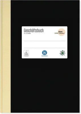 Produktbild von Business Notebook A5 - 96 Blatt - Diamant - 80 g/m2 - Langlebig