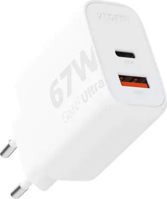 Produktbild von Xtorm 67W GaN² Ultra Charger, Drinnen, AC, Weiß