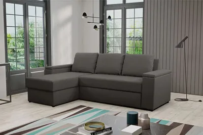 Produktbild von MEYA Schlafsofa mit Stauraum - braun