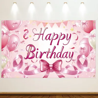Immagine prodotto di Sfondo decorativo di 180x110 cm per feste di compleanno e come accessorio per foto