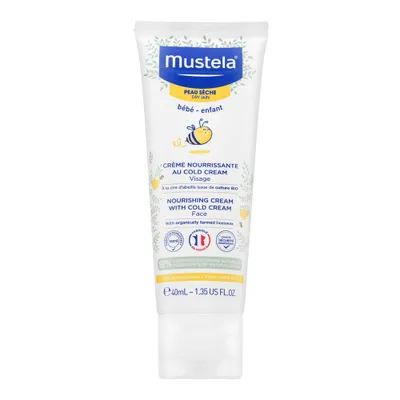 Produktbild von Mustela Bébé Nourishing Cream With Cold Cream Körpercreme für Kinder 40 ml