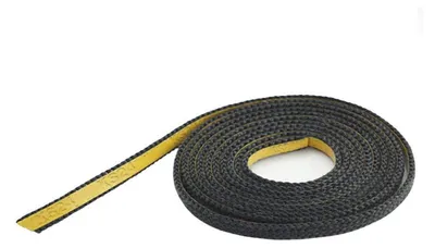 Produktbild von Ofendichtungsstreifen 3 m, 10 x 2 mm, Selbstklebend, Hitzebeständig bis 550°C, Wasserdicht, für Küche
