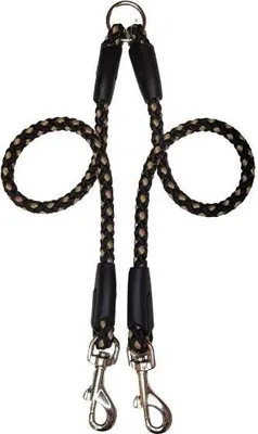 Immagine prodotto di Guinzaglio Palkar per cani 40 cm x 8 mm nero-beige