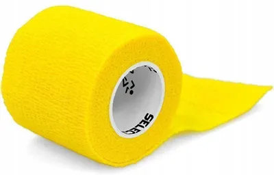 Produktbild von Select Gamaschenband, Gelb, 5 cm x 4,5 m