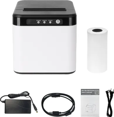 Produktbild von 80 mm termálna tlačiareň ESC/POS, USB/LAN, s rezačkou, pre firmy, reštaurácie a domácnosti