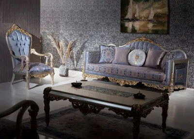 Produktbild von Design Chesterfield Sessel 1 Sitzer Couch Polster Luxus Textil Einsitzer