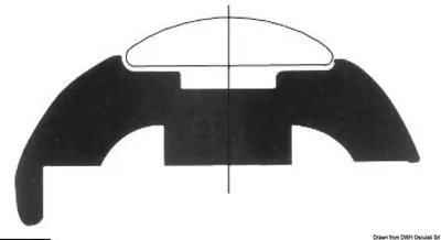Immagine prodotto di Nastro in PVC, bianco 50 mm, 24 metri