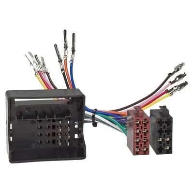 Produktbild von Radio-Adapterkabel MOST/Quadlock Universal auf ISO, steckbare Stromversorgung