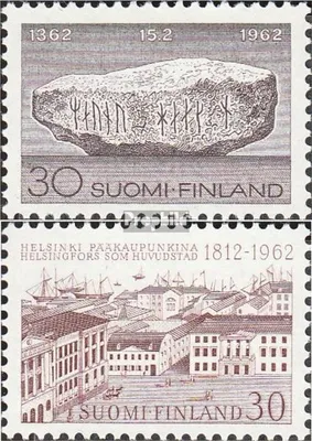 Produktbild von Briefmarken Finnland 1962 Mi 546,547 (kompl.Ausg.) postfrisch Grundrechte finnisches Volk