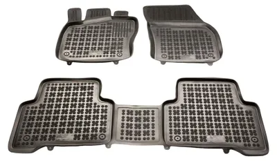 Image de MTM Tapis de sol pour Volkswagen Touran 09.2015- en Caoutchouc, Bac sur Mesure Antidérapant avec Rebords 5 cm, cod. 3D 7157