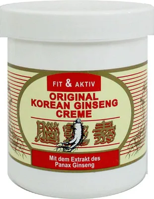 Image de Crème au ginseng coréen Contenu env. 500ml
