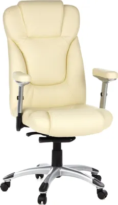 Produktbild von hjh OFFICE Profi Chefsessel EMBASSY 200 Ergonomischer Bürostuhl mit Armlehnen (höhenverstellbar) Kunstleder Drehstuhl für Büro, Zuhause