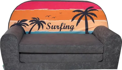 Produktbild von Kindersofa "MINI" zum Aufklappen SURFING W386 61 FORTISLINE