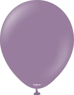 Produktbild von Kalisan Retro Lavendel Latexballons, Lila, 30 cm, 100 Stk.