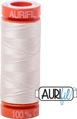 Produktbild von AURIfil Nähgarn MK50WT 1300m, 100% CO : 2309 Silver White AURIfil: 2309 Silver White