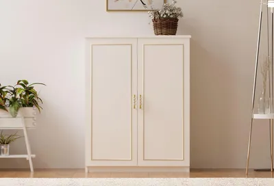 Productafbeelding van Skye Decor, model Rb-086, schoenenkast, matwit, spaanplaat, 70 x 100 x 35 cm