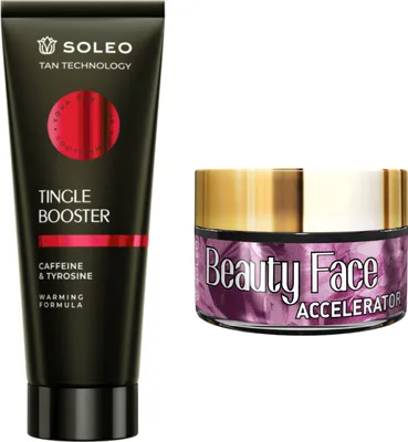Image de Soleo Tan Technology Tingle Booster + Beauty Face Jar