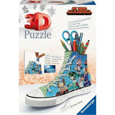 Obrázok produktu pre Ravensburger 3D puzzle Sneaker My Hero Academia - Ravensburger Spieleverlag 11567 - (Počet dielikov puzzle / až 300 dielikov)