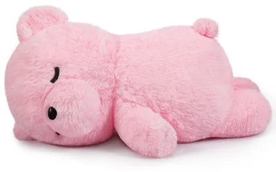 Image de Peluche koala, ours en peluche endormi, 50 cm, rose