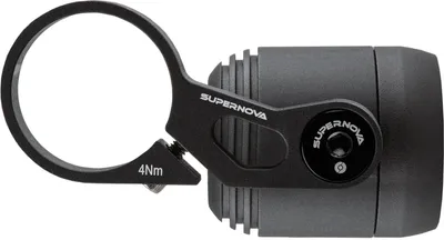 Zdjęcie produktu dla Latarka czołowa SUPERNOVA V521s do roweru elektrycznego, StVZO, wraz ze wspornikiem kierownicy obok wspornika (31,8)