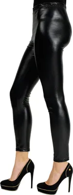 Produktbild von K84260601-36-38 Damen Leggings schwarz Discohose Gr.36-38