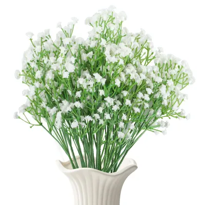 Productafbeelding van Kunstbloemen, Schleierkraut - Kunstmatig, maar levensecht - Decoratie - 22 stuks, 28 cm