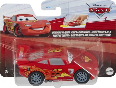 Produktbild von Disney Pixar Cars HWY41, Auto, 3 Jahr(e), Kunststoff, Rot, Gelb