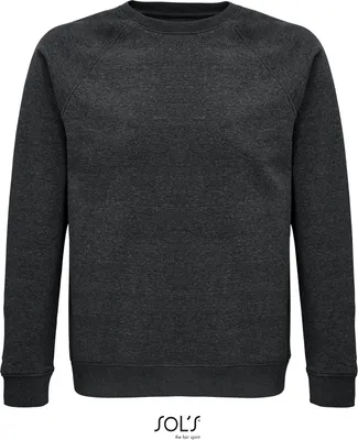 Immagine prodotto di SOLs 03567 | Felpa da uomo, Space Unisex - Colore: Charcoal Melange - Taglia: M