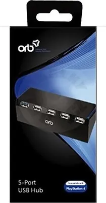 Produktbild von USB Hub für PlayStation 4 Konsole mit 5 Anschlüssen: 1x USB 3.0, 4x USB 2.0