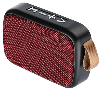 Productafbeelding van Kleine Bluetooth-Luidspreker, Draagbare Zakformaatluidspreker met Geheugenkaartondersteuning (rood)