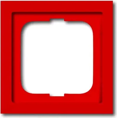 Produktbild von BUSCH JAEGER Abdeckrahmen 1721-12-182K-101 rot RAL 3020