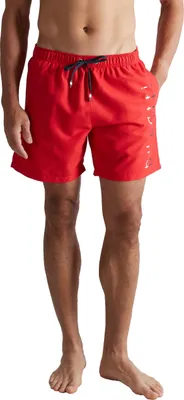 Produktbild von BUGATTI Herren Badeshorts rot uni Größe: 9