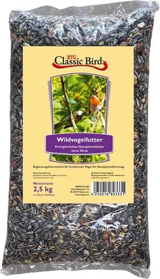 Produktbild von Classic Bird Wildvogelfutter ohne Hirse - 2,5 Kg
