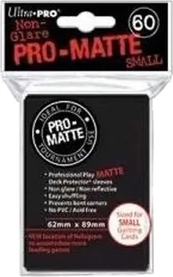 Obrázek produktu pro Ultra Pro - Černá matná pouzdra Pro malá (60)