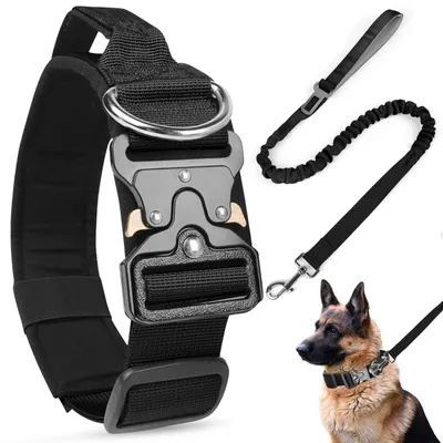 Produktbild von Taktisches Hundehalsband- und Leinen-Set für das Training
